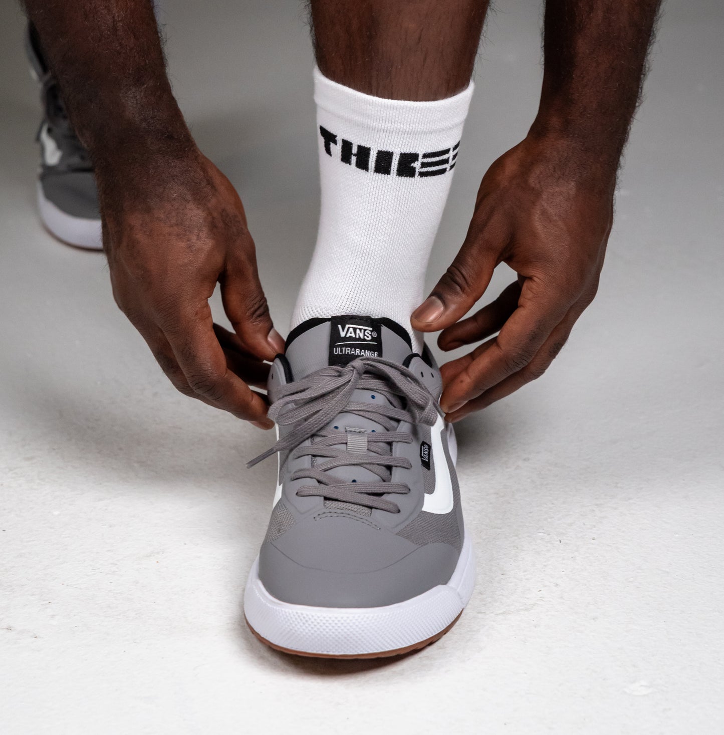 White Training Sock