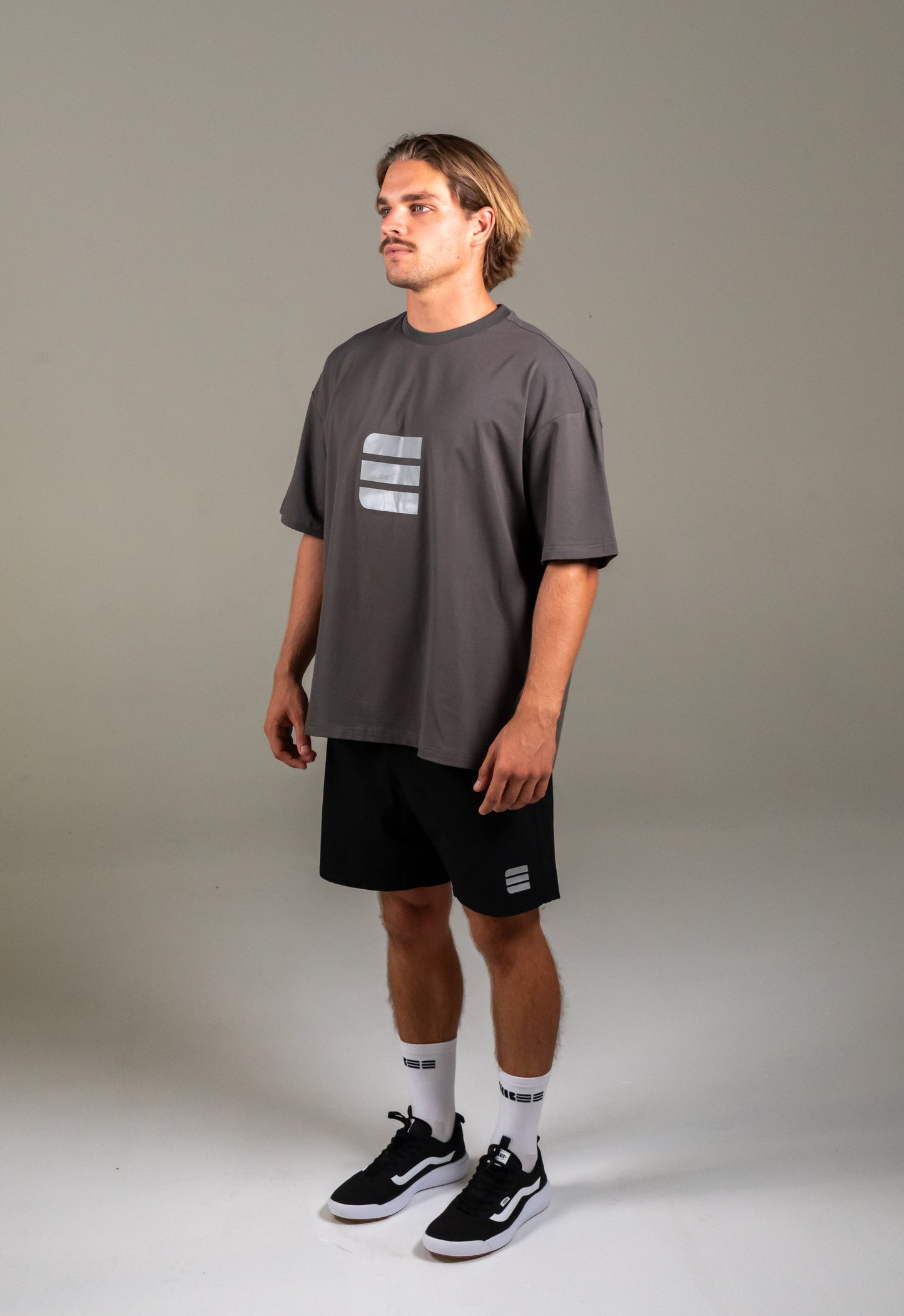 Grey/ Silver Training Top