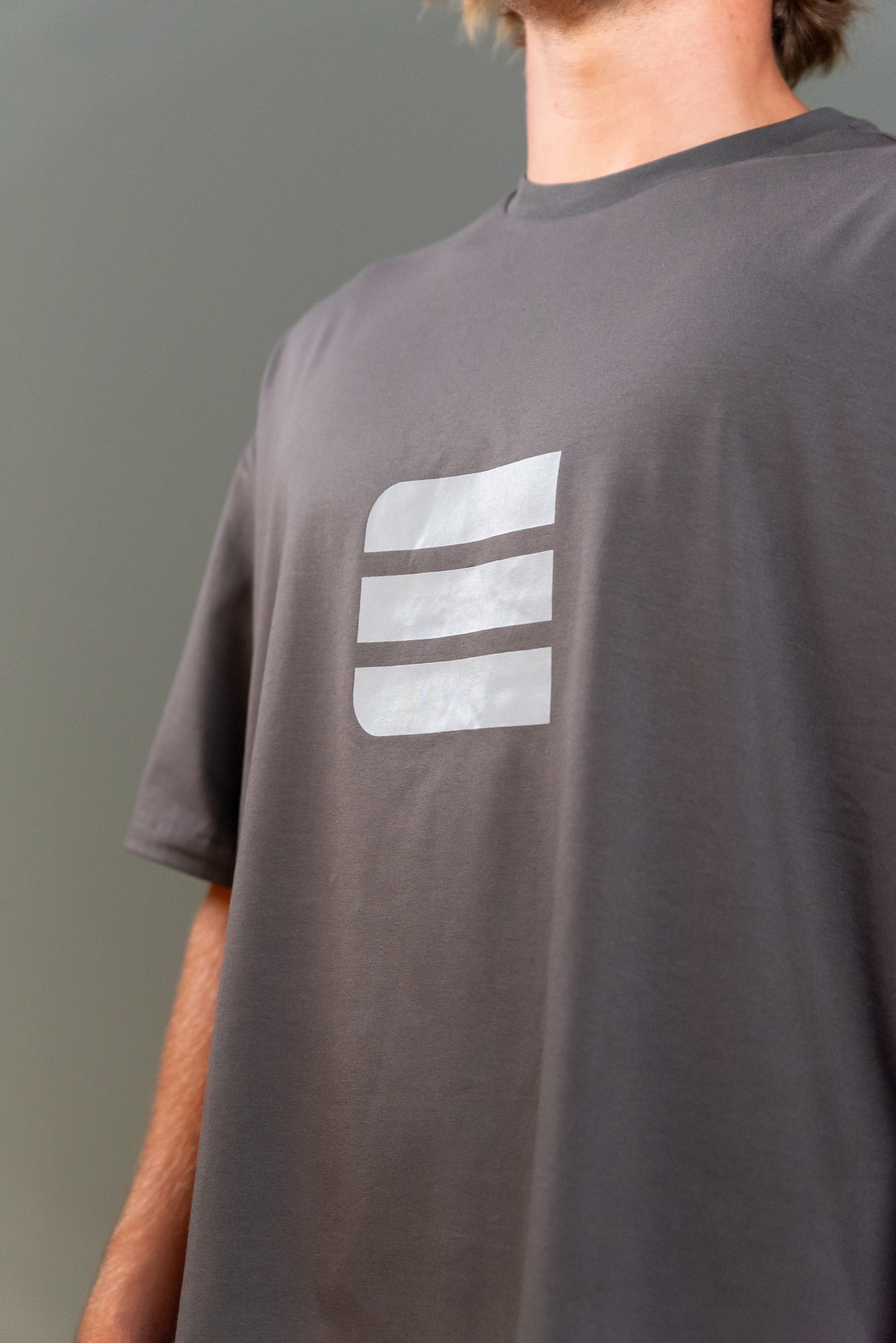 Grey/ Silver Training Top