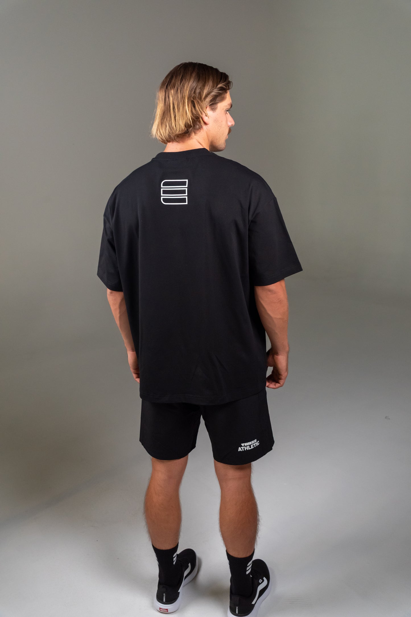 Black/ White Training Top